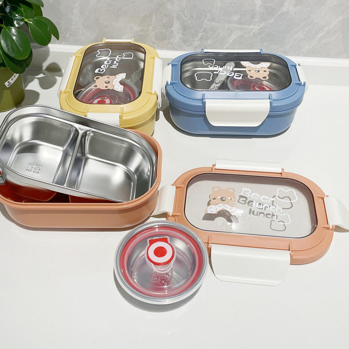 Bären-Themen Mehrfach-Fach Lunchbox