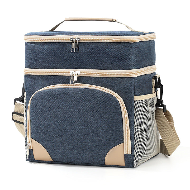 Isolierte Mehrfachfächer-Lunch-Kühltasche