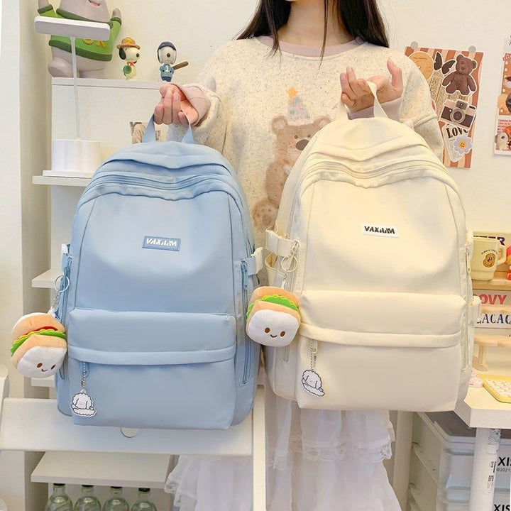 Verspielter Rucksack im Cartoon-Stil