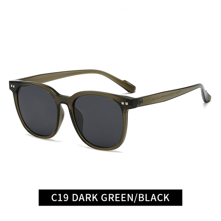 Damen zeitlose Sonnenbrille im modernen Rechteckdesign Karnz