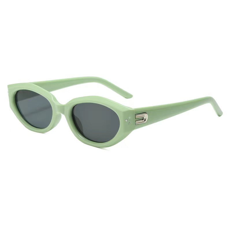Damen modische Retro-Sonnenbrille im Cat Eye Stil Karnz