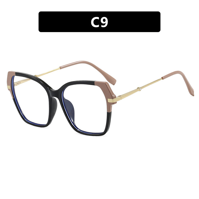 Damen quadratische Sonnenbrille mit elegantem Metallrahmen und schützendem UV-Filter Karnz