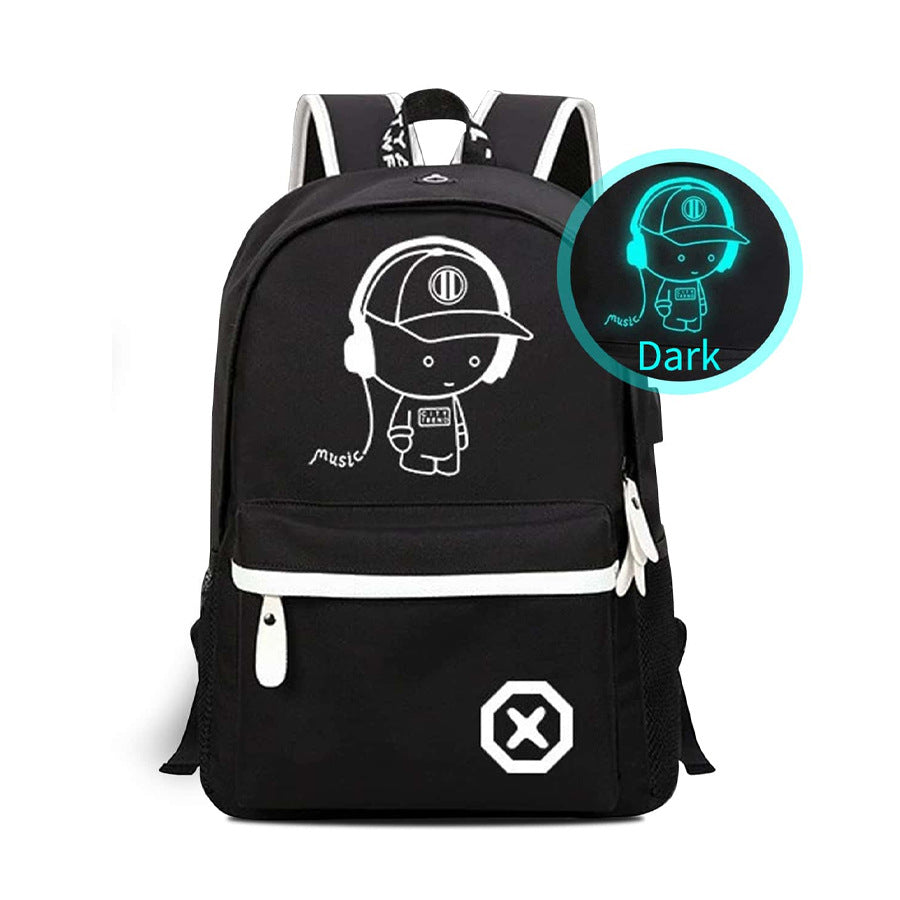 Beleuchteter Lade-Rucksack