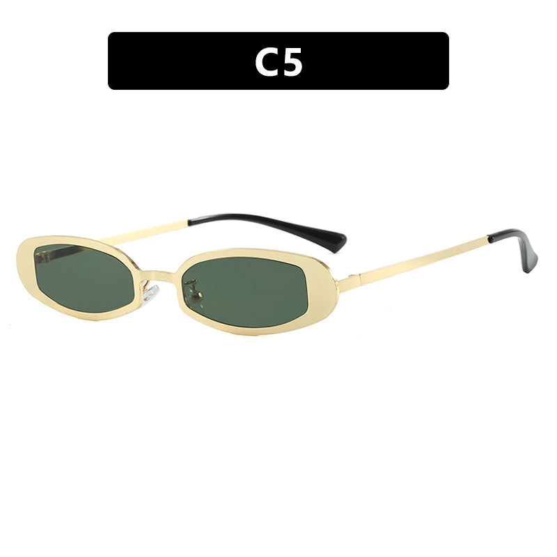 Damen modische optische Brille mit elegantem Metallrahmen und feinen Akzenten Karnz