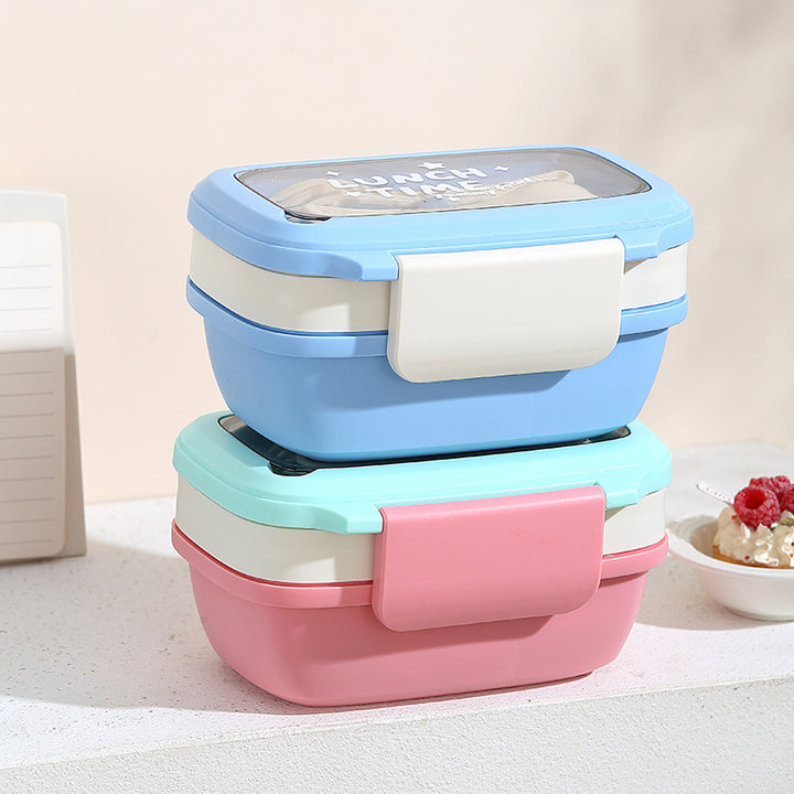 Doppelschichtige isolierte Lunchbox
