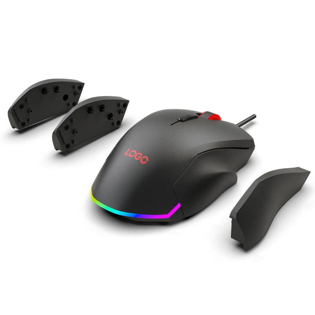 Gaming Maus mit Anpassbaren Seitentasten Karnz