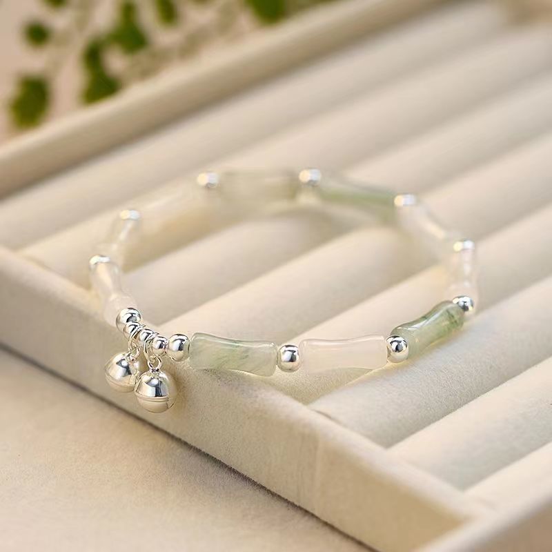 Elegante Silber- und Edelsteinarmband Karnz