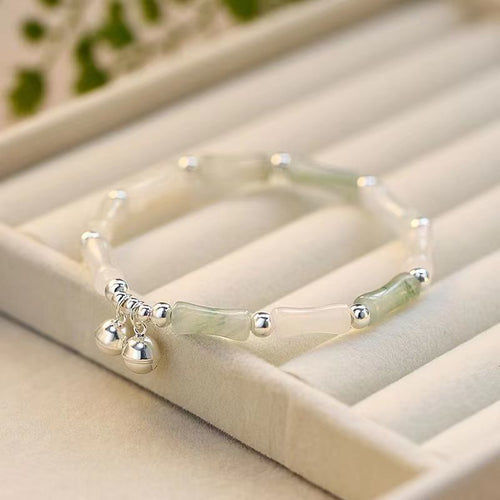 Elegante Silber- und Edelsteinarmband Karnz