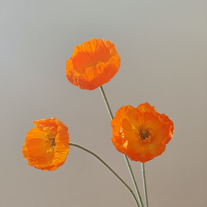 Elegante Faux-Popp Blumenstiel
