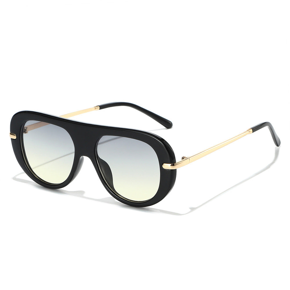 Futuristische Übergroße Shield Sonnenbrille Karnz