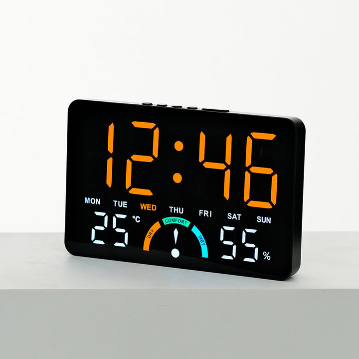 Digitaluhr mit Umfangreicher Wetteranzeige Karnz