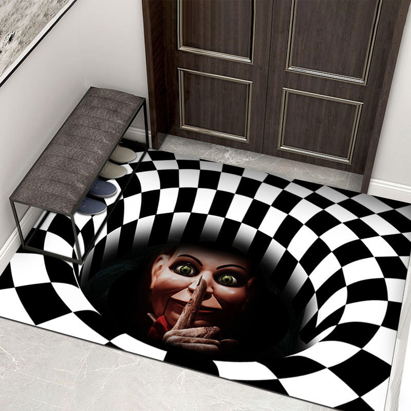 3D Optische Illusion Bereichsbr mat Karnz