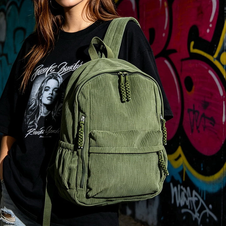 Corduroy Chic Rucksack Karnz