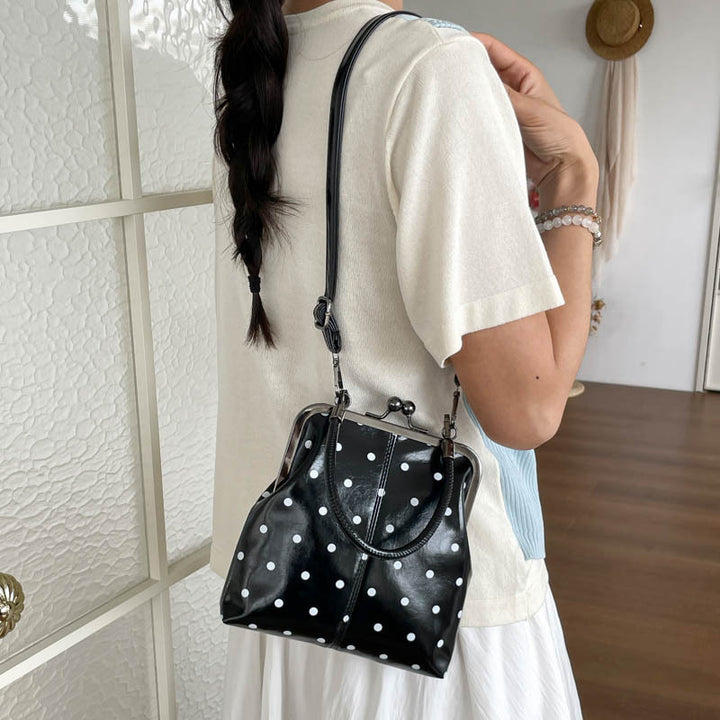Polka Dot Vintage Handtas