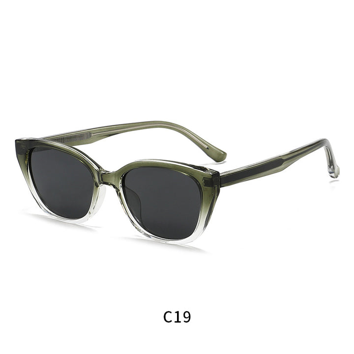 Damen modische Sonnenbrille im Katzenaugen-Stil Karnz