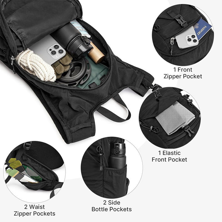 Leichtgewicht Packbare Outdoor Rucksack Karnz