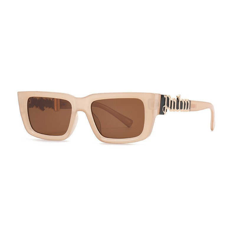 Damen modische Sonnenbrille mit markantem Design Karnz