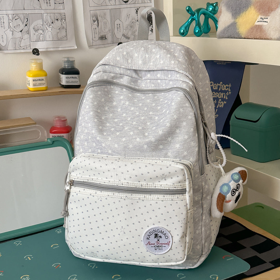 Verspielt Sternmuster Rucksack Karnz 1791205809