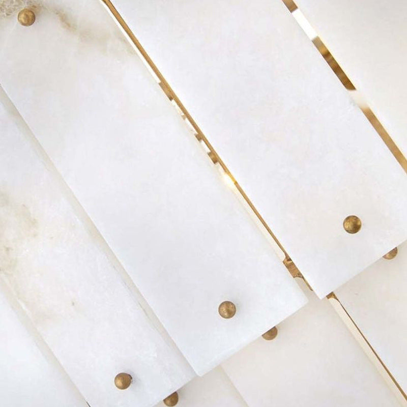 Moderne dekorative Alabaster-Wandleuchte