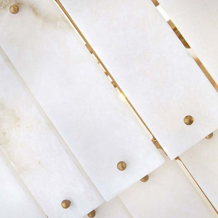 Moderne dekorative Alabaster-Wandleuchte