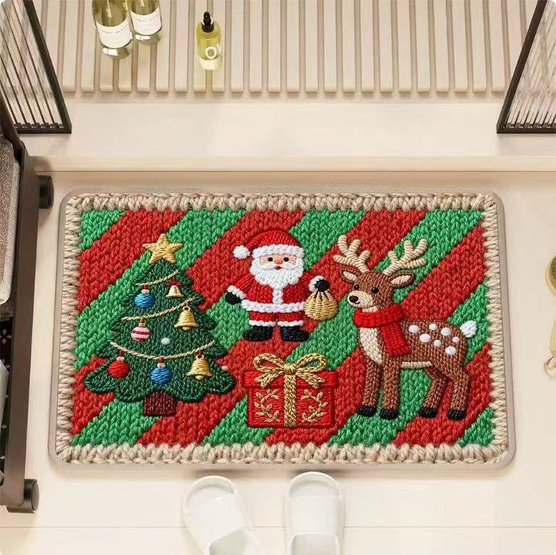 Weihnachtlich dekorative Matte