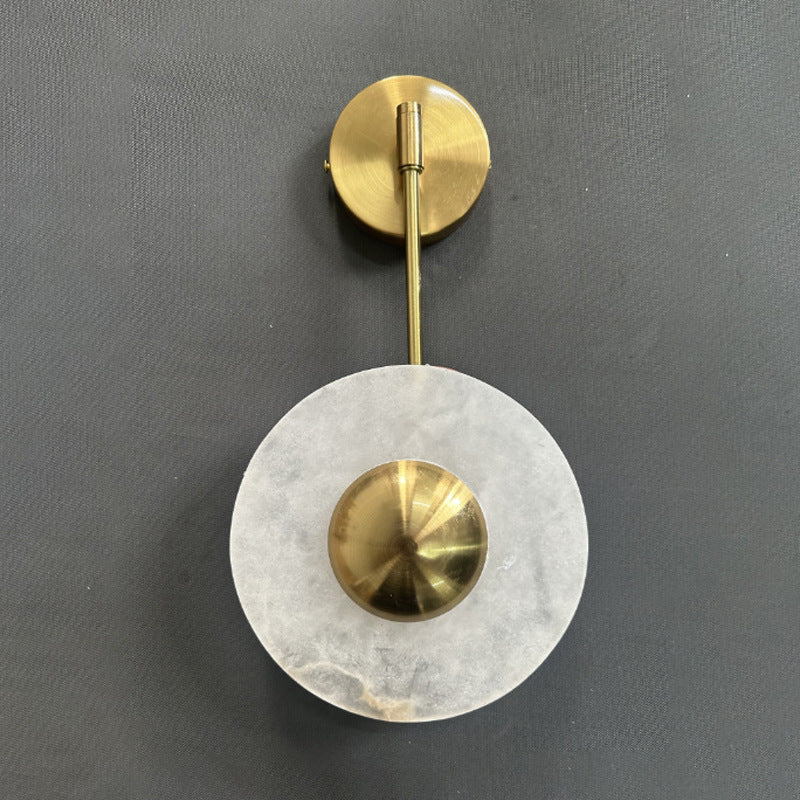 Elegante Runde Wandlampe