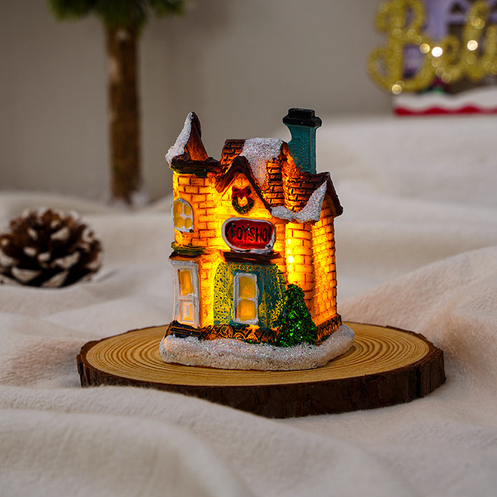 Dekorative Weihnachtsbeleuchtungshaus Karnz