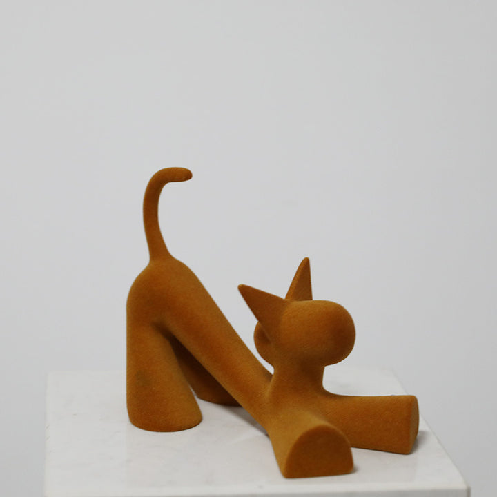 Dekorative Katzenfigur