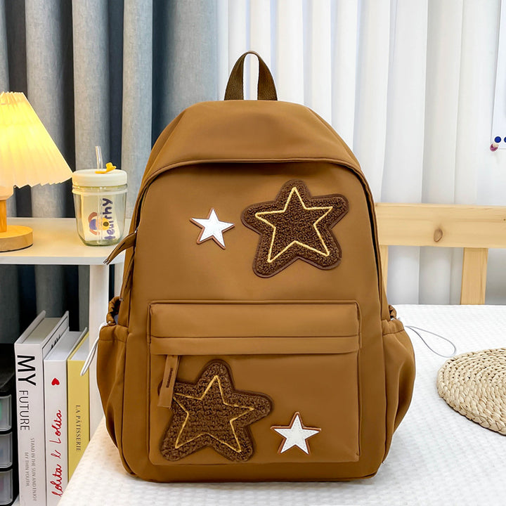 Lässiger Rucksack mit Sternen-Muster
