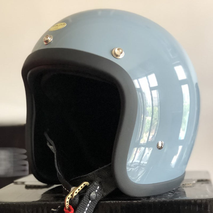 Retro Open-Face Motorradhelm Karnz