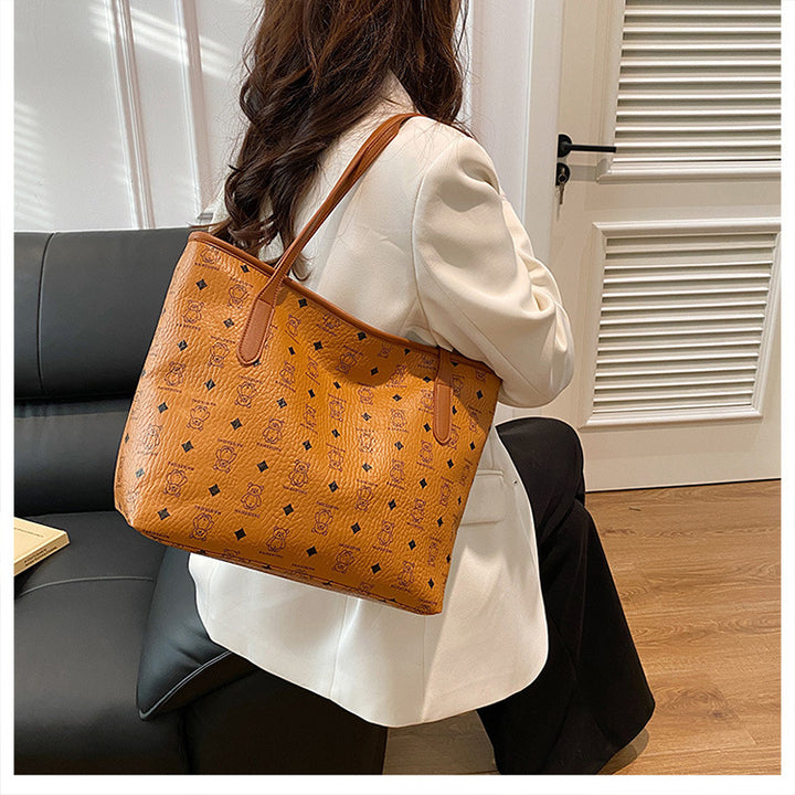 Elegante strukturierte Tote Bag Karnz