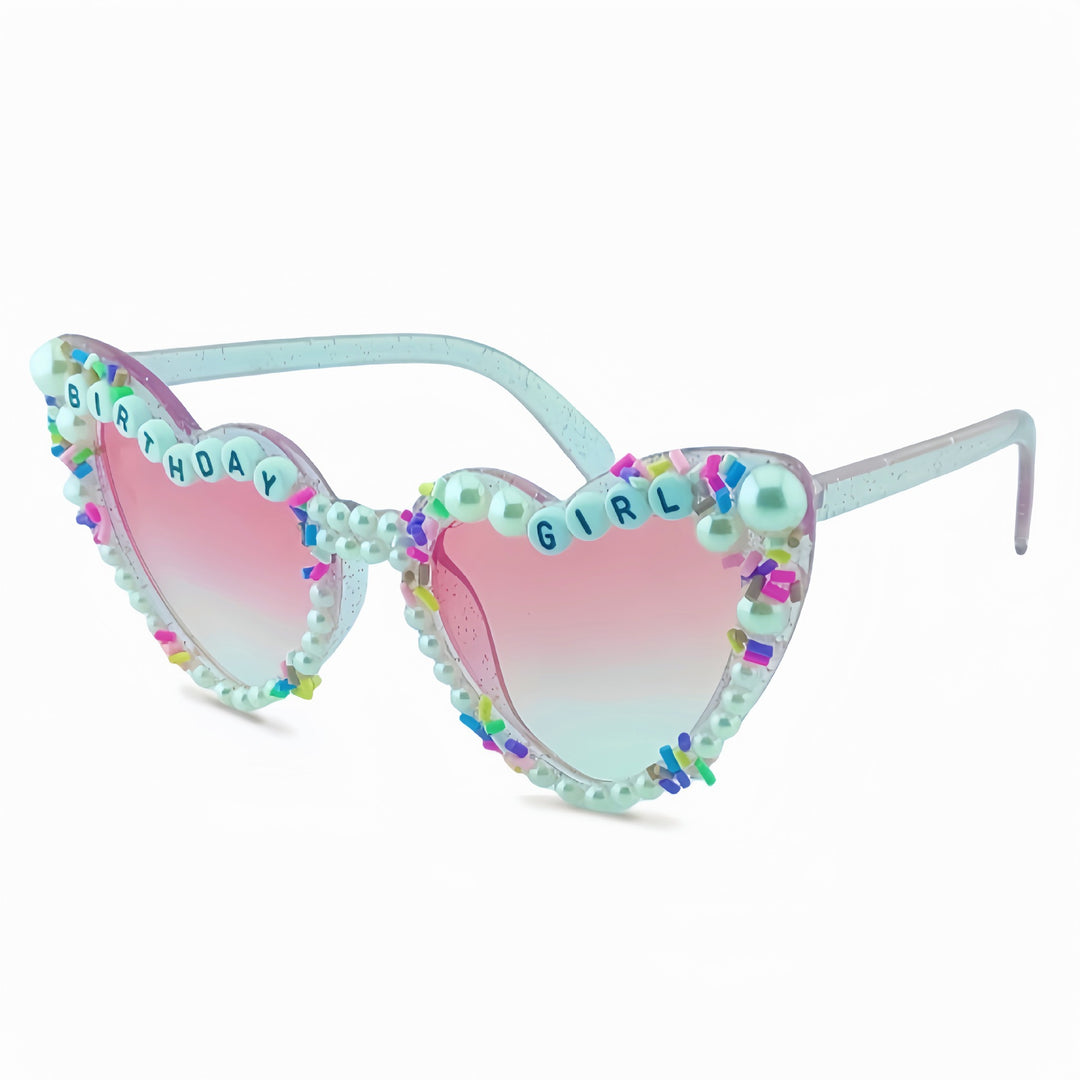 Dekorative Herzförmige Sonnenbrille Karnz