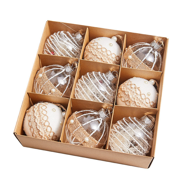 Dekorative Weihnachtsbaumkugeln Karnz