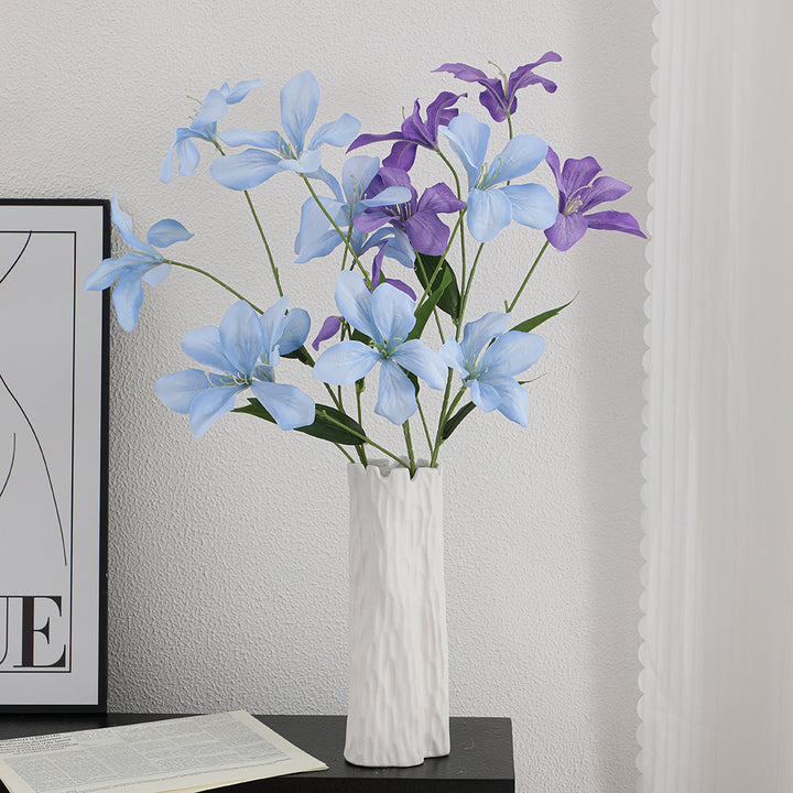 Künstlicher Orchideenblütenzweig mit filigranen Blüten Karnz
