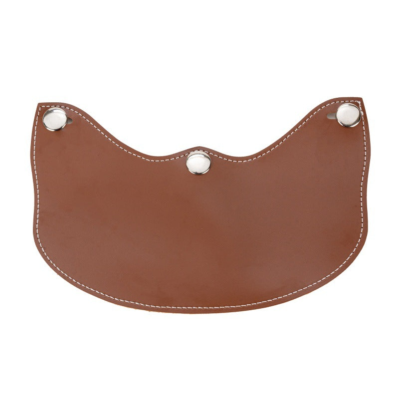 Haltbares Leder-Maske-Schild Karnz