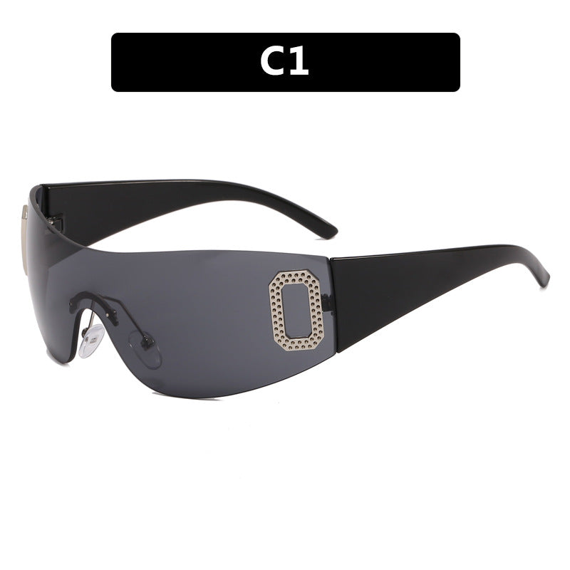 Damen sportliche modische Sonnenbrille mit elegantem Design und UV-Schutz Karnz