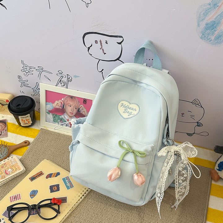 Blumenverzierte Freizeit-Rucksack Karnz