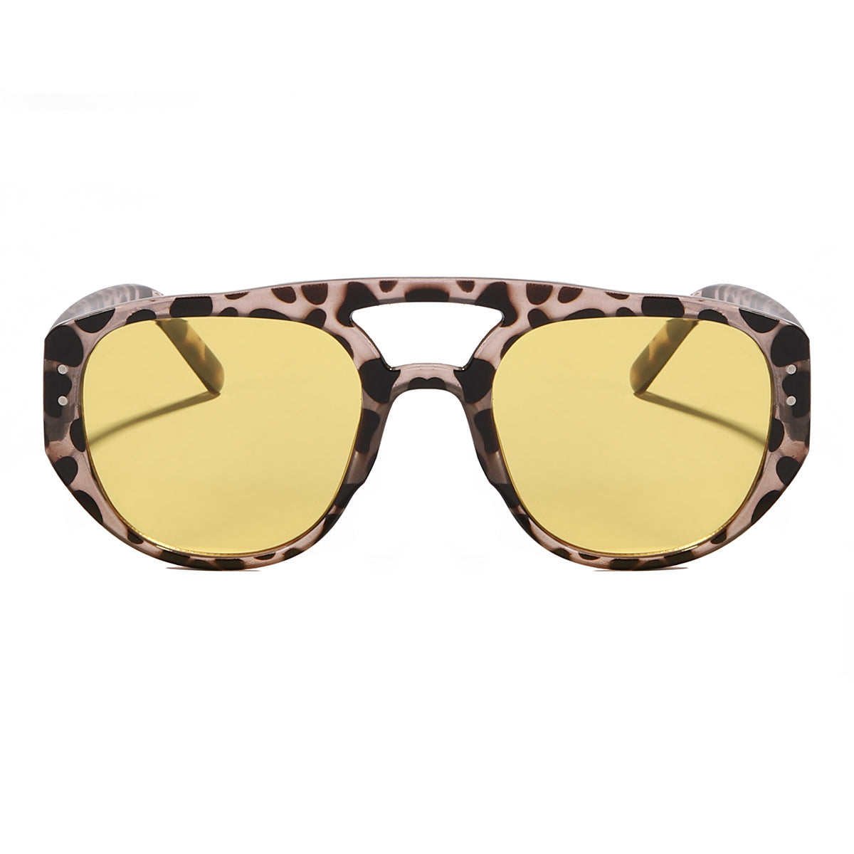 Damen oversized Sonnenbrille mit modernem, strukturiertem Rahmen Karnz