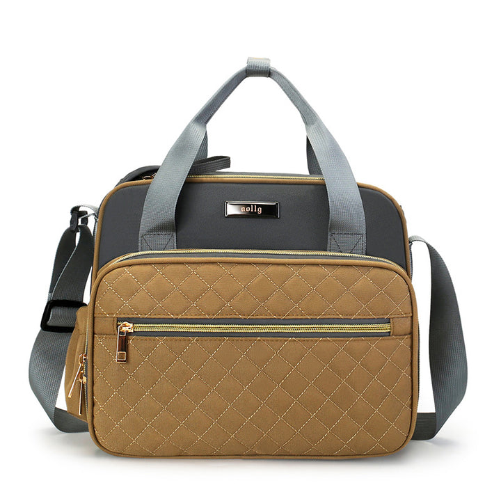 Gepolsterte Multi-Pocket Wickeltasche Karnz