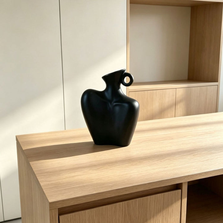 Künstlerische Abstract Dekorative Vase Karnz
