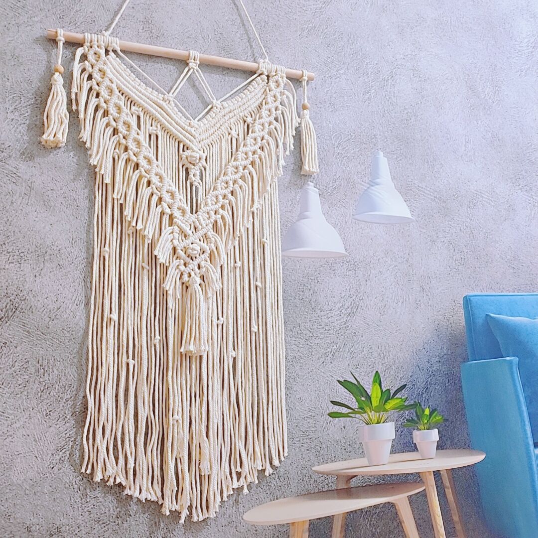 Artisan Macramé Wandbehang Karnz