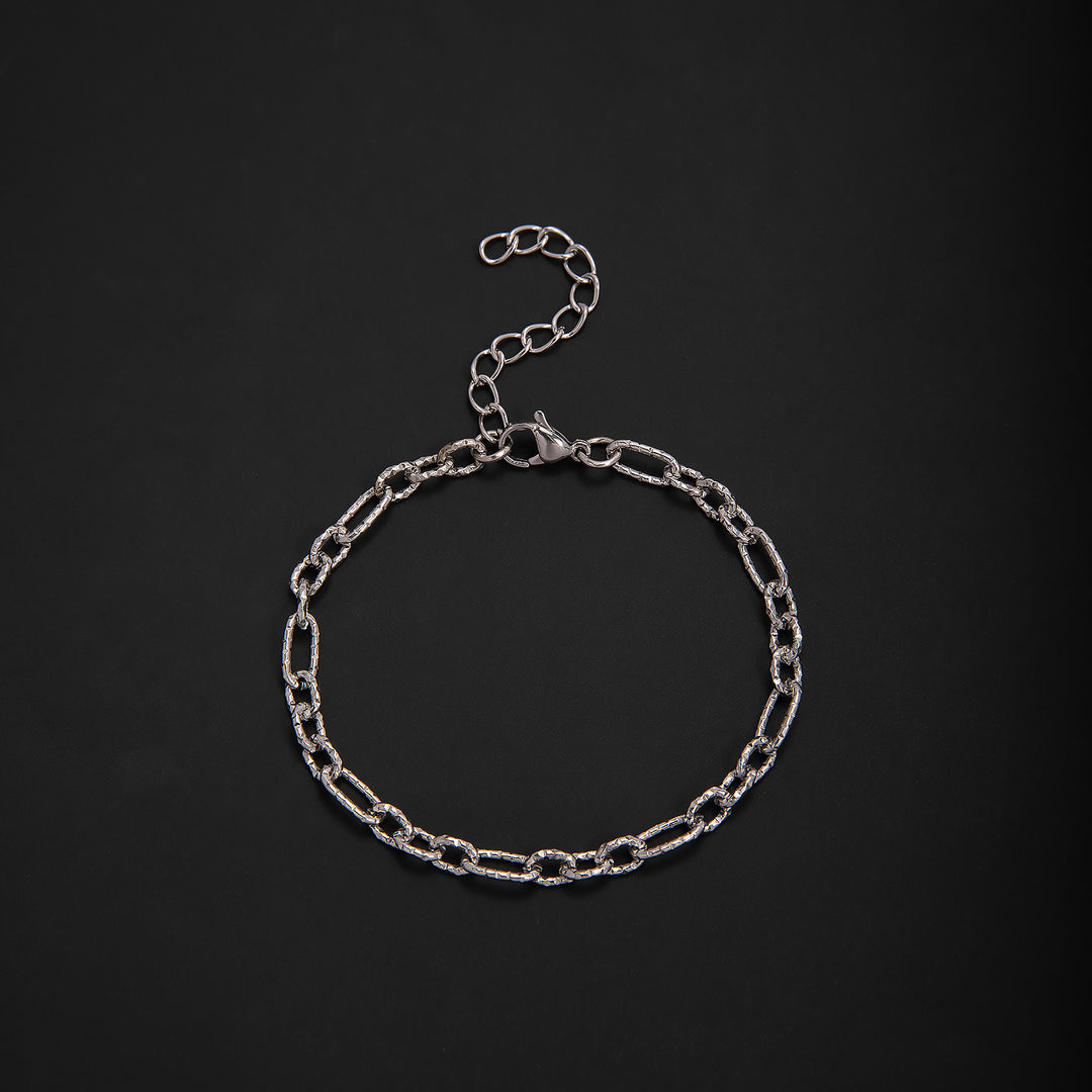 Vernetztes Metall-Gliederarmband Karnz