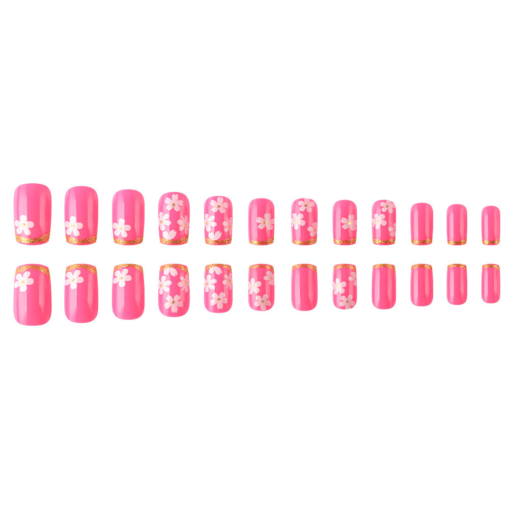 Blumen Gel Nagelkunst Design Karnz