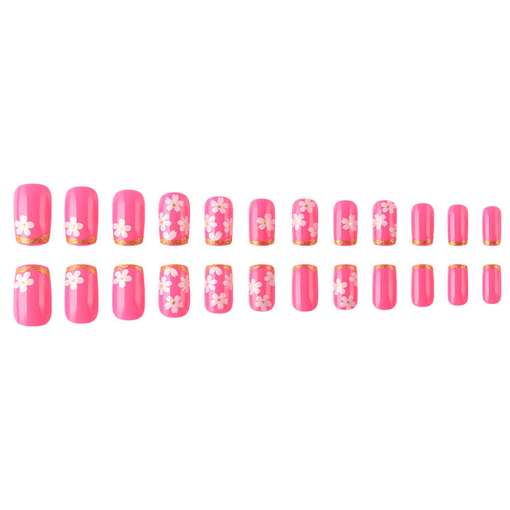 Blumen Gel Nagelkunst Design Karnz