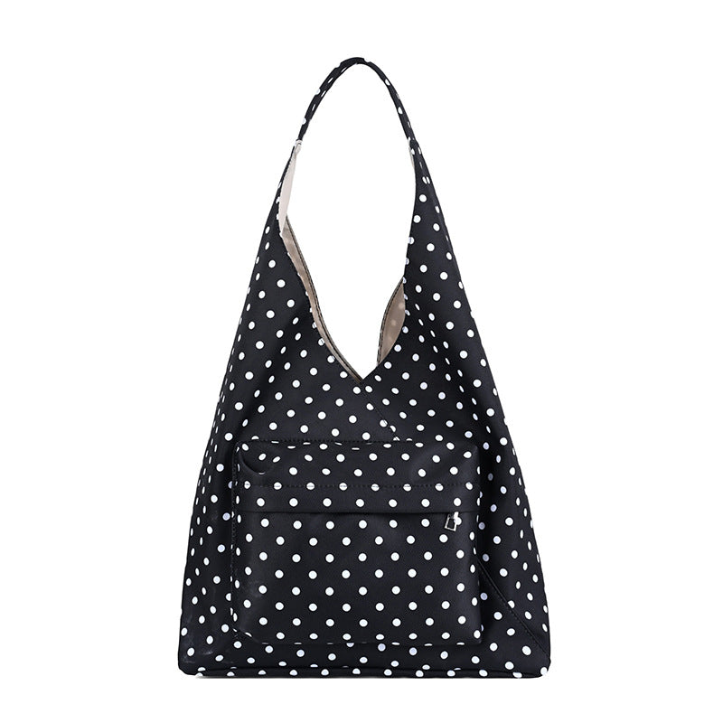 Polka Dot Hobo Tasche