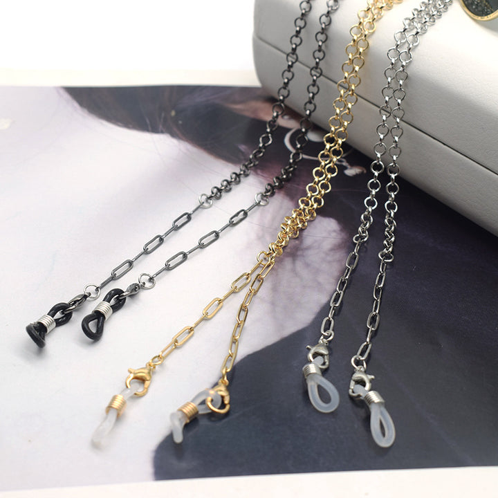 Elegante Metall-Link-Brillenketten Karnz