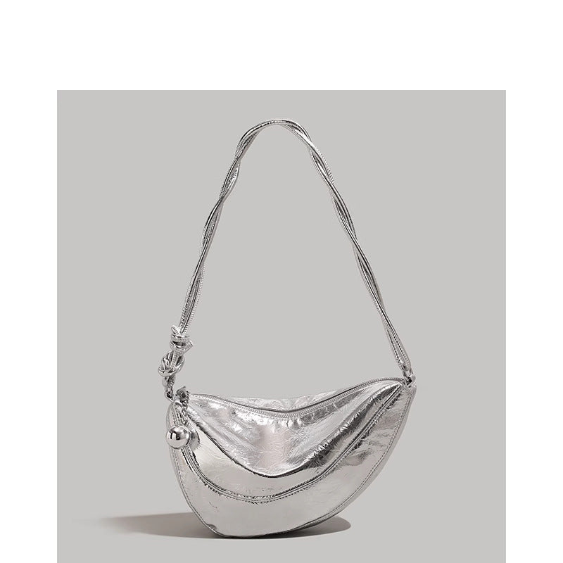 Metallic Modische Schultertasche Karnz