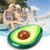 Damen aufblasbare Avocado-Schwimmliege Karnz