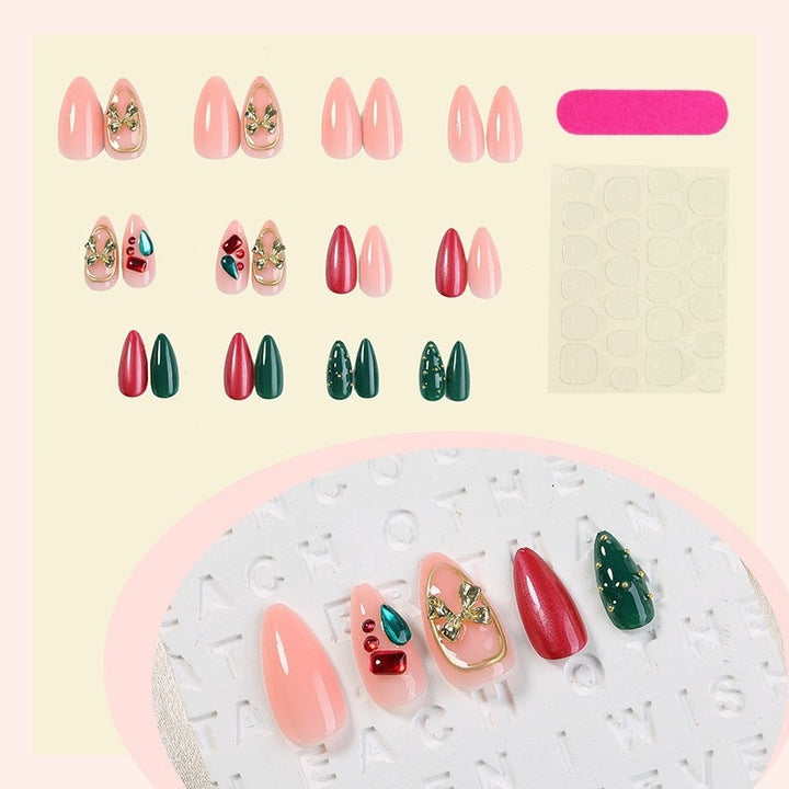 Künstliche Nagelspitzen mit Ombre-Design Karnz