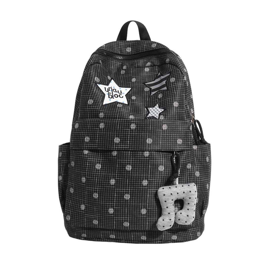 Polka-Dots-Musterer Casual Rucksack Karnz